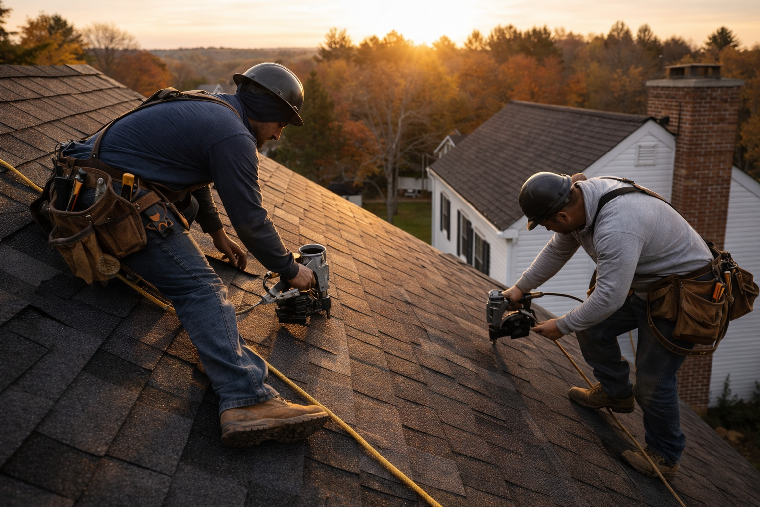 Roof replacement in Worcester County MA